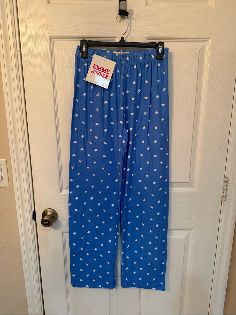 Kids Emme Jordan Blue Star Print Lounge Pants